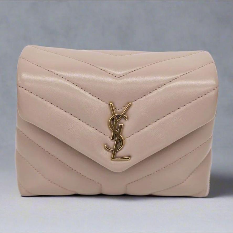 Pre Loved YSL Lou Lou Toy Shoulder Bag Beige