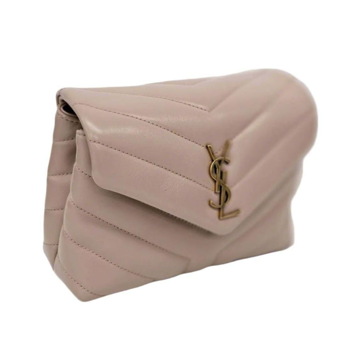 Pre Loved YSL Lou Lou Toy Shoulder Bag Beige